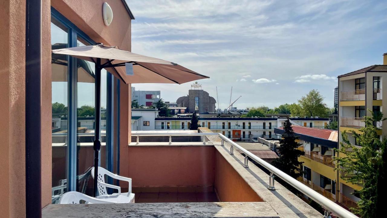Trakia Plaza Apartment ซันนีบีช ภายนอก รูปภาพ